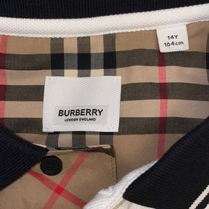 Kids Burberry shirt